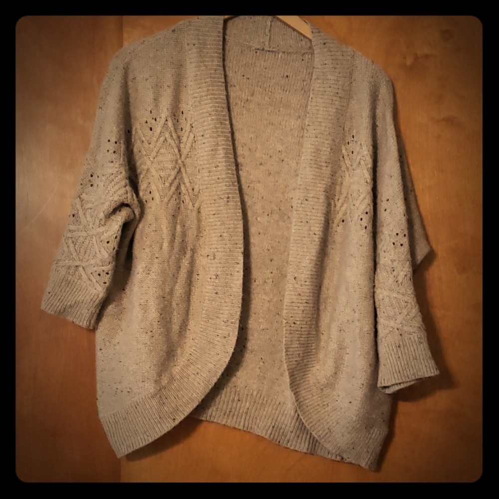 Shrug sweater